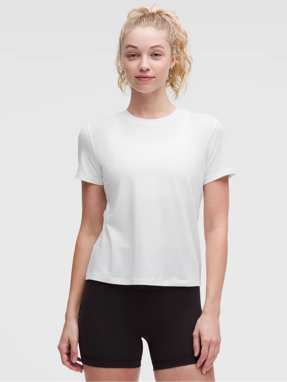 Lululemon Cotton White Tee *As is*